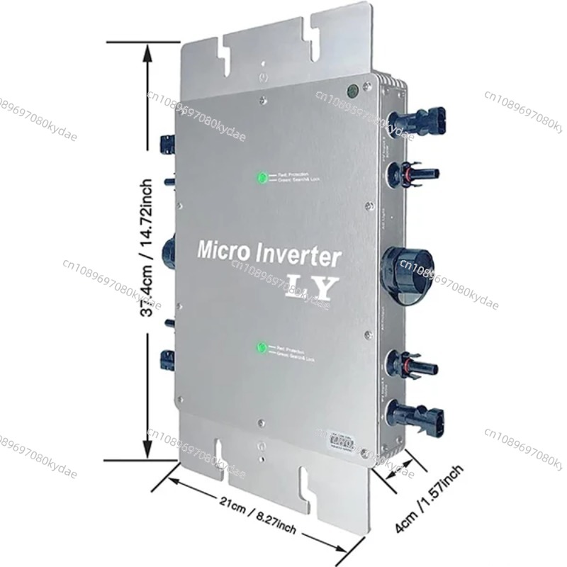 Micro Inverter 1400W Solar Grid Tie - محول طاقة شمسية صغير مقاوم للماء