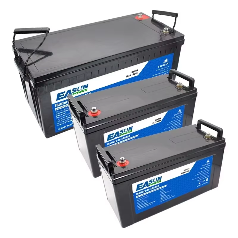 بطارية EASUN POWER LiFePO4 100 - مراجعة Grid Tie Inverter Limiter 2000W وسعره