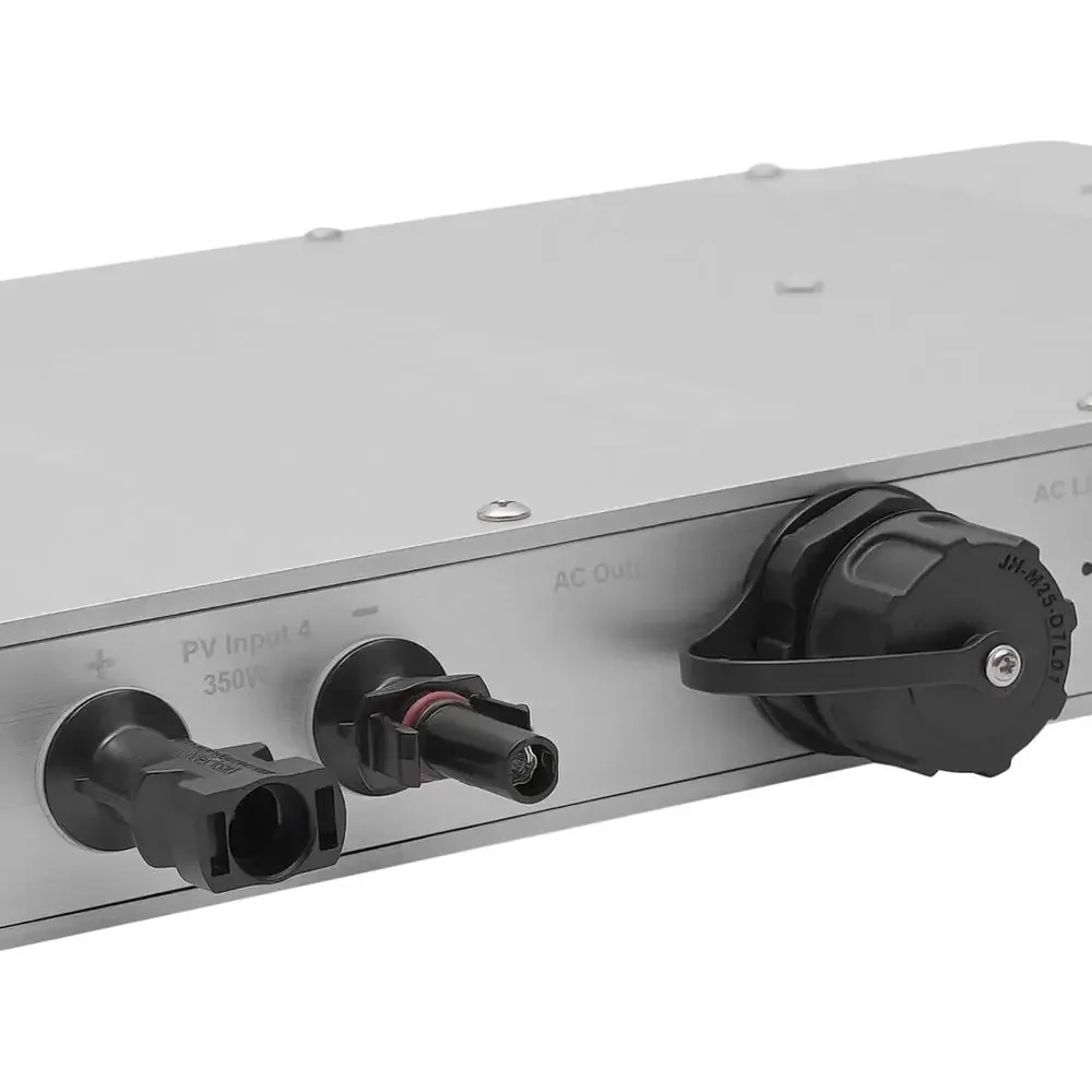 محول طاقة شمسية صغير متصل بالش - مراجعة Micro Inverter 1400W Solar Grid Tie وسعره