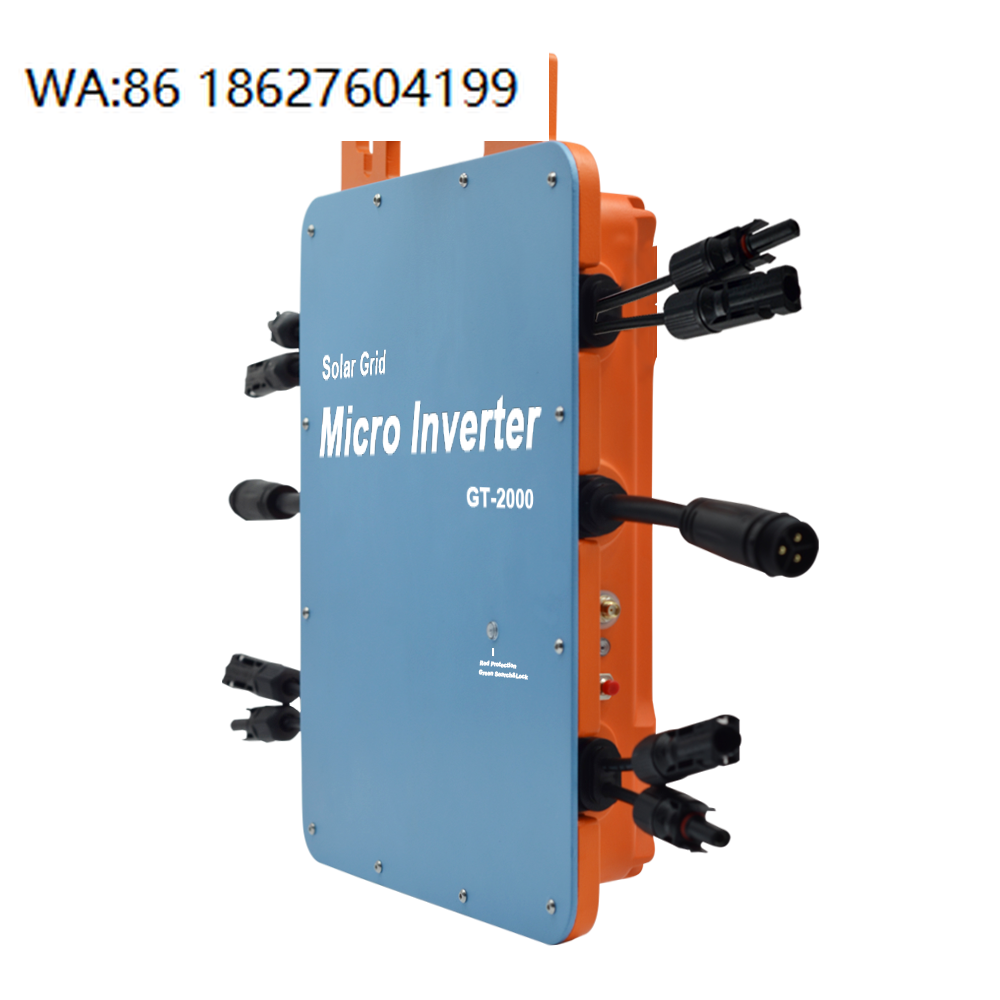 محول طاقة شمسية ذكي متصل بالشب - مراجعة Micro Inverter 1400W Solar Grid Tie وسعره