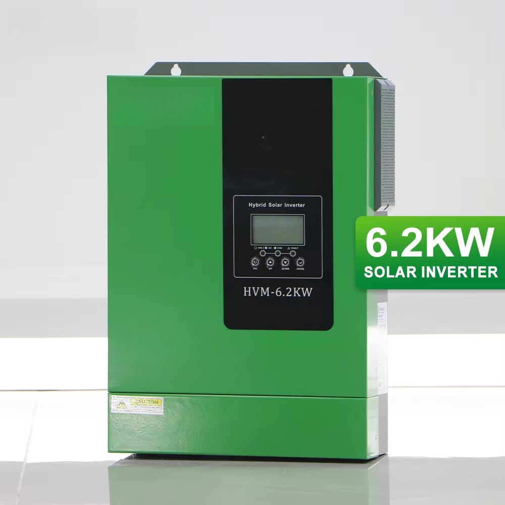محول طاقة شمسي هجين 6.2 كيلو و - مراجعة Off Grid Solar Inverter 48V 6000W وسعره